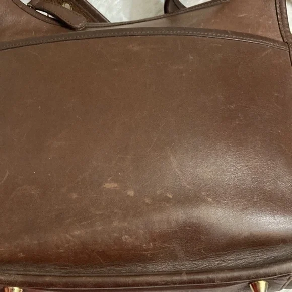 Coach vintage brown leather legacy bag 9966